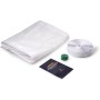 LOVIGA Sellado de Ventana Corredera para Secadora - Kit para Aire Acondicionado Portátil 25X102-162cm - Aislamiento 100% Efecto