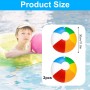 Pelotas de Playa Hinchable,30CM Color Pelotas de Agua,2 PCS Beach Ball,Bolas Inflables de Agua,Pelotas de Playa