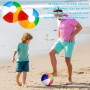 Pelotas de Playa Hinchable,30CM Color Pelotas de Agua,2 PCS Beach Ball,Bolas Inflables de Agua,Pelotas de Playa