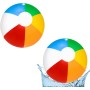 Pelotas de Playa Hinchable,30CM Color Pelotas de Agua,2 PCS Beach Ball,Bolas Inflables de Agua,Pelotas de Playa
