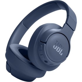 JBL Auriculares Tune 720 BT, inálambricos por Bluetooth, 76 horas de reproducción con JBL Pure Bass, plegables, azul