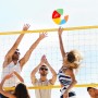 Glovios Pelota Playa Hinchable, 7 Piezas Lentejuelas Bola Hinchable, Pelota Playa Inflable de Colores para Juguetes de Playa