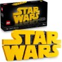 LEGO Star Wars 75407 Logotipo de Star Wars para Construir - Maqueta 3D de Colección para Adultos - Decoración para Hogar y