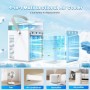 Aire Acondicionado Portatil Silencioso,5 en 1 Mini Aire Acondicionado de 800 ml,Enfriador de Agua Mini Enfriador de Aire