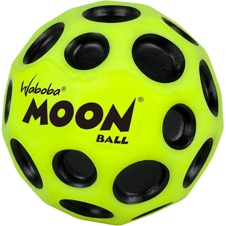 Waboba Moon Ball – Pelota de Goma de Salto más Alta – Diseño Original Patentado – cráter de Pelota Produce un Sonido de Rebote