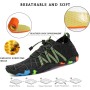 SAGUARO Escarpines Hombre Mujer Zapatillas de Agua Antideslizantes Zapatos de Agua Secado Rápido Zapatillas Playa Calzado para