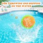 Ryaco Leap Ball, Bola de Salto de Agua, Bola Que Rebota en el Agua, 4 Paquetes, Pelota Que Rebota, Pelota de Playa para Todas