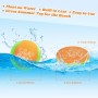 Ryaco Leap Ball, Bola de Salto de Agua, Bola Que Rebota en el Agua, 4 Paquetes, Pelota Que Rebota, Pelota de Playa para Todas
