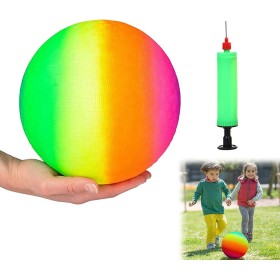 Balón de Fútbol Blandas para Niños,Pelota Blanda de PVC para Niños,Pelotas de Playa Inflables,Pelota de Playa Inflable de