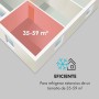 Klarstein Aire Acondicionado 3 en 1, Climatizador de Aire 1200BTU Evaporativo Aire, Silencioso, Pinguino Modo Noche con