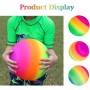 Balón de Fútbol Blandas para Niños,Pelota Blanda de PVC para Niños,Pelotas de Playa Inflables,Pelota de Playa Inflable de