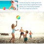 Balón de Fútbol Blandas para Niños,Pelota Blanda de PVC para Niños,Pelotas de Playa Inflables,Pelota de Playa Inflable de