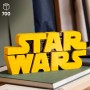 LEGO Star Wars 75407 Logotipo de Star Wars para Construir - Maqueta 3D de Colección para Adultos - Decoración para Hogar y