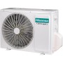 Hisense, Halo CBYR0906W Monosplit 9000BTU Enfriamiento y calefacción (2,6 kW/2,7 kW), temporizador 24 h, mando a distancia
