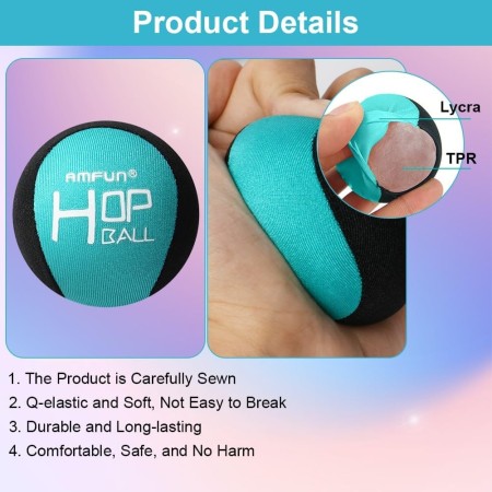 AMFUN Juego de Pelotas de Agua con Funda de Licra de Secado rápido, para Adolescentes y Adultos