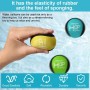 AMFUN Juego de Pelotas de Agua con Funda de Licra de Secado rápido, para Adolescentes y Adultos