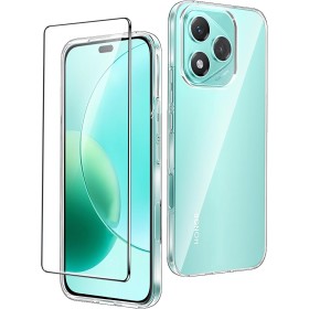CAUHENYEE Funda para Honor 400 Lite 5G Carcasa, con 1 Protector de Pantalla de Vidrio Templado, Funda Fina y Suave en TPU