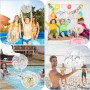 Quuylin Pelota de Playa Hinchable, 2 Piezas Destello Pelotas de Playa, 40cm Pelota Hinchable, Verano Pelotas de Playa Inflables