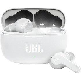 JBL WAVE 200 TWS Auriculares inalámbricos intraaurales con sonido JBL Deep Bass, asistente de voz con control táctil y