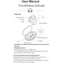 JBL WAVE 200 TWS Auriculares inalámbricos intraaurales con sonido JBL Deep Bass, asistente de voz con control táctil y