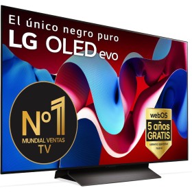 LG OLED48C44LA.AEU, 48", OLED 4K, Serie C4, 3840x2160, Smart TV, WebOS24, Procesador a9, Dolby Vision, Dolby Atmos, TV Gaming,