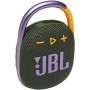 JBL Clip 4 Altavoz inalámbrico con Bluetooth, resistente al agua (IP67) y al polvo, con estilo llamativo y diseño portátil, 10h