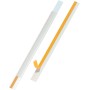 Durable 803919 Portaetiquetas autoadhesivo Scanfix incl. etiquetas, 1000 x 40 mm, transparente, 25 piezas