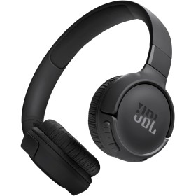 JBL Auriculares Tune 520 BT, inálambricos por Bluetooth, 57 horas de reproducción con JBL Pure Bass, plegables, negro