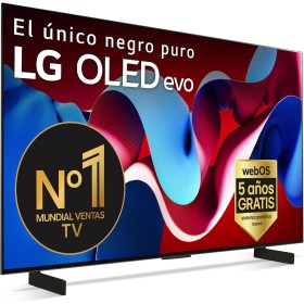 LG OLED42C44LA, 42", OLED 4K, Serie C4, 3840x2160, Smart TV, WebOS24, Procesador a9, Dolby Vision, Dolby Atmos, TV Gaming, VRR