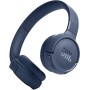 JBL Auriculares Tune 520 BT, inálambricos por Bluetooth, 57 horas de reproducción con JBL Pure Bass, plegables, azul