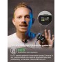 SYNCO Micrófono Inalambrico Solapa, G2A2 Mega Micrófono Lavalier 2.4Ghz 200m Compatible con Cámara DSLR Móviles, Grabación