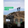 SYNCO Micrófono Inalambrico Solapa, G2A2 Mega Micrófono Lavalier 2.4Ghz 200m Compatible con Cámara DSLR Móviles, Grabación