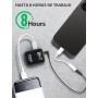 SYNCO Micrófono Inalambrico Solapa, G2A2 Mega Micrófono Lavalier 2.4Ghz 200m Compatible con Cámara DSLR Móviles, Grabación