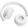 JBL Auriculares Tune 520 BT, inálambricos por Bluetooth, 57 horas de reproducción con JBL Pure Bass, plegables, blanco