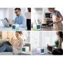 BEPER P206RAF200 Enfriador de Aire Pequeño - Aire Acondicionado Portatil, Humidificador, Purificador con Luz Led de 7 Colores