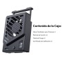 Versión ActualizadaULANZI Ventilador de Cámara con Montaje de Resorte, Sistema de Enfriamiento de Cámara Compatible con