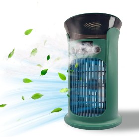Ventilador portátil para aire acondicionado, enfriador de aire alimentado por USB, humidificador, mini enfriador de aire