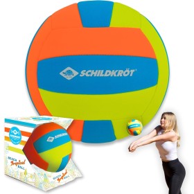 Schildkröt Balón de Voleibol de Playa Tropical, en Neopreno, Tamaño 5, Ø 21 cm, Superficie Textil Antideslizante, Resistente al