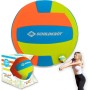 Schildkröt Balón de Voleibol de Playa Tropical, en Neopreno, Tamaño 5, Ø 21 cm, Superficie Textil Antideslizante, Resistente al