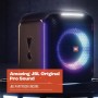 JBL PartyBox Encore Altavoz portátil para fiestas en interiores y exteriores, con luces integradas, a prueba de salpicaduras