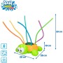 ColorBaby Aqua World Set de Tenis para niños con Bola de Espuma, 2 Raquetas, Fácil Agarre, Mi Primer Juego, +3 años, Juguetes