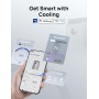 DREO Aire Acondicionado Portátil de 10000 BTU para Habitación, Refrigeración sin Drenaje, Silencioso, Control por