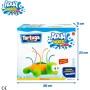 ColorBaby Aqua World Set de Tenis para niños con Bola de Espuma, 2 Raquetas, Fácil Agarre, Mi Primer Juego, +3 años, Juguetes