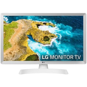 LG 24TQ510S-WZ - Monitor TV de 24'' HD, amplio ángulo de visión, LED Profundidad de Color, Smart TV WebOS22, Color Blanco