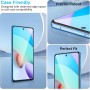 Kokio Cristal Templado para Realme GT Master Edition 5G, Antiarañazos, Antihuellas, Sin Burbujas, Dureza 9H, Ultra Resistente,