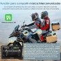 Carpuride W702BS Pro Motocicleta Carplay Pantalla con Nativo Wonder Wheel para BMW Moto, Inalámbrico CarPlay y Android Auto, 7”