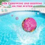 Ryaco Leap Ball, Bola de Salto de Agua, Bola Que Rebota en el Agua, 3 Paquetes, Pelota Que Rebota, Pelota de Playa para Todas