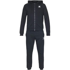Diadora Chándal HD FZ Core Mono con Capucha y Cordones con Cremallera Completa para Hombre