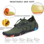 SAGUARO Escarpines Hombre Mujer Zapatillas de Agua Antideslizantes Zapatos de Agua Secado Rápido Zapatillas Playa Calzado para