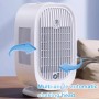 Aire Acondicionado Sin Unidad Exterior Monobloqueo Ac Portatil Pequeño 2 Modos De Nebulización Y 6 Velocidades Recargable